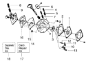 Page A Diagram and Parts List for GTI19  Weed Eater Trimmer